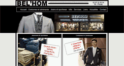 Desktop Screenshot of belhom.com